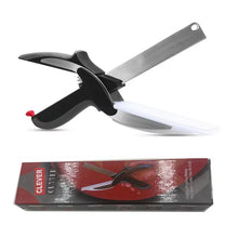 Dobeli Separable Stainless Steel Barbecue Steak Cutting Shear Household Vegetable Scissors 2 In 1 Multi Kitchen Tool Fruit Knife