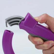 1 Piece One-Hand Self-Locking Bag Holder for Grocery Shopping-Convenient and Secure Grip for Easy Carrying
